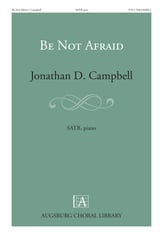 Be Not Afraid SATB choral sheet music cover